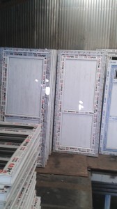 PVC kapı stok fotoğrafı